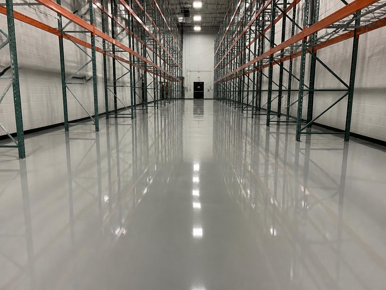 Industrial Warehouse Floor after renovation